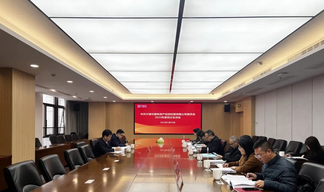 市多多28官网公司党委召开2024年度民主生活会